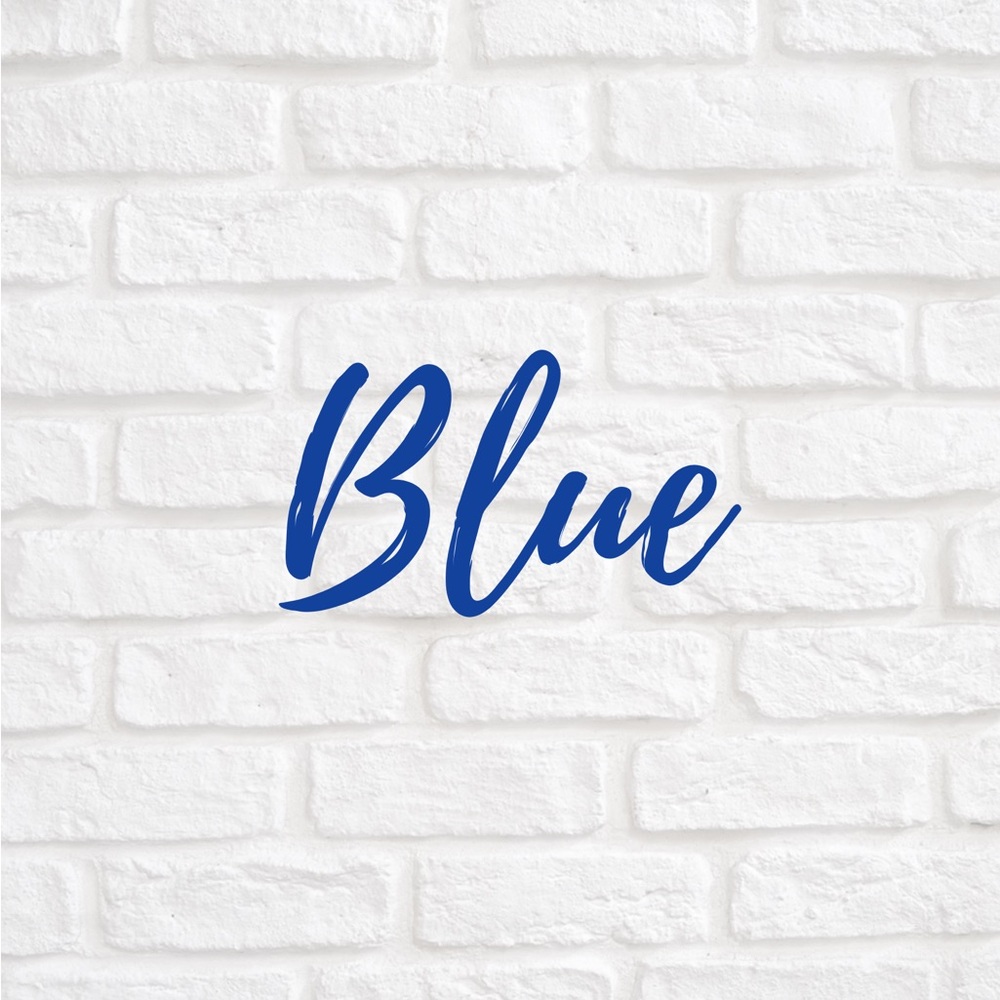 Blue